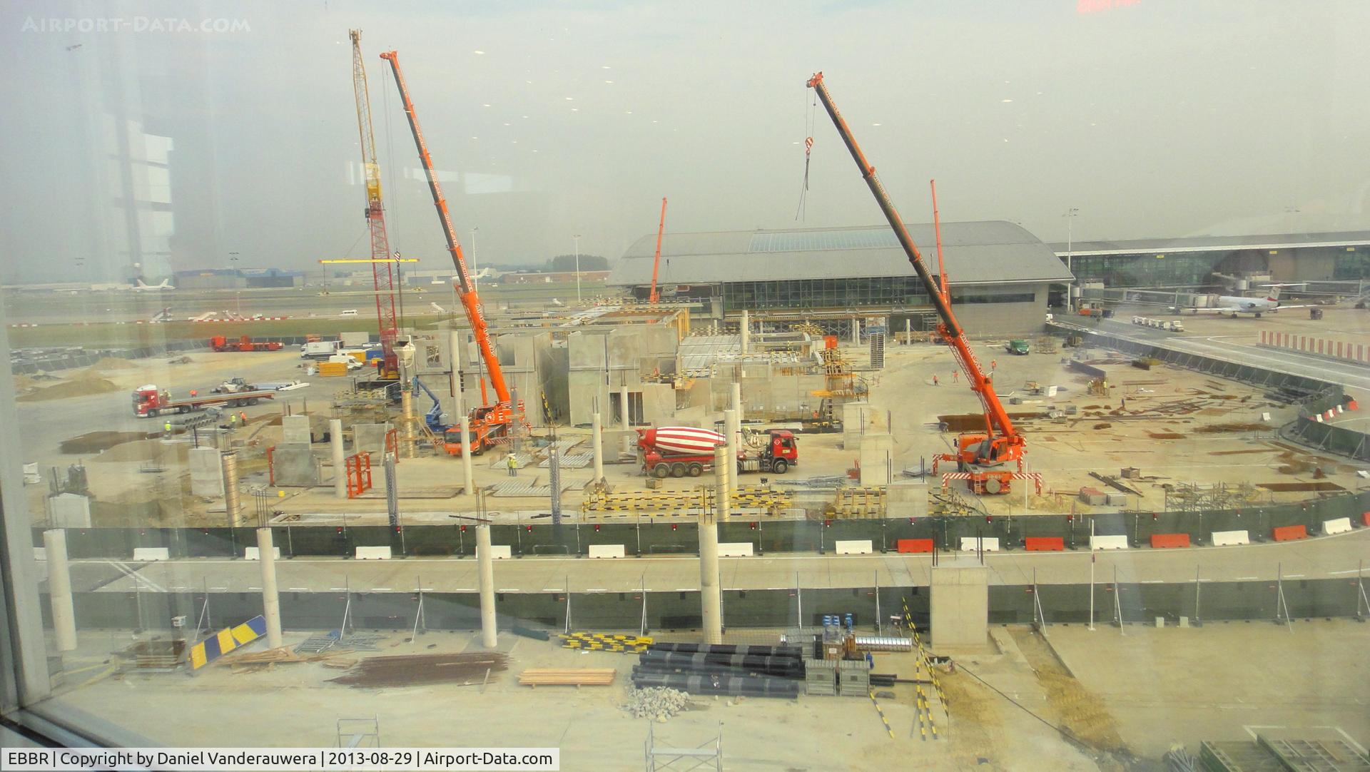 Brussels Airport, Brussels / Zaventem   Belgium (EBBR) - Works for 