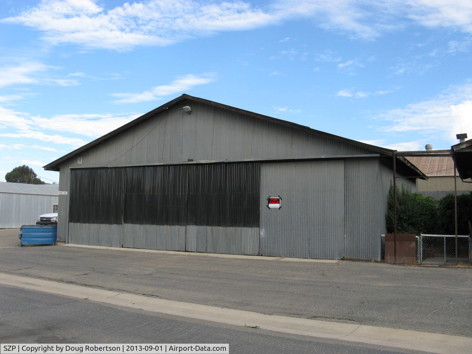 Santa Paula Airport (SZP) - Hangar FOR SALE-12 Wright Taxi