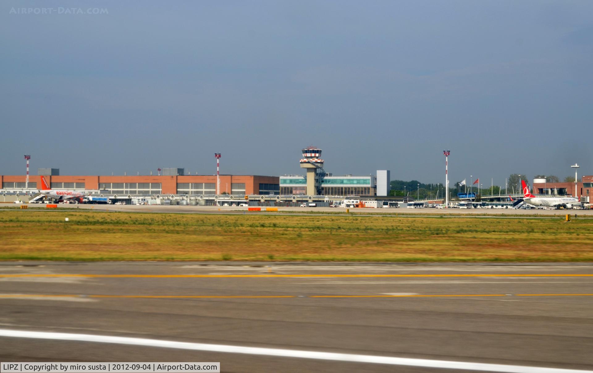 Marco Polo International Airport (Marco Polo Venice Airport), Venice (Venezia) Italy (LIPZ) - Venice Marco Polo International Airport (Venezia Teserra), view from airplane window.