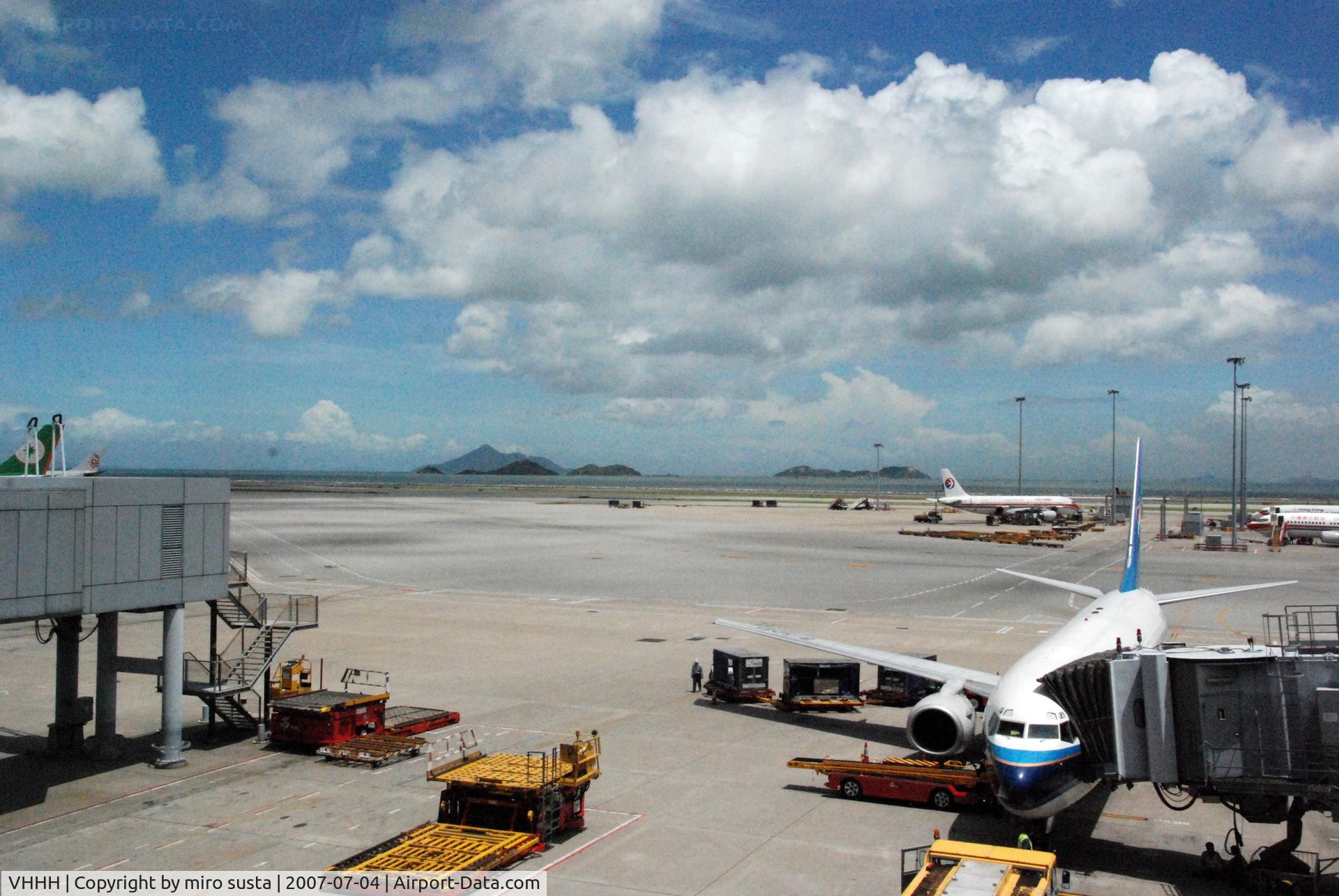 Hong Kong International Airport, Hong Kong Hong Kong (VHHH) - Hong Kong International Airport, view from terminal building