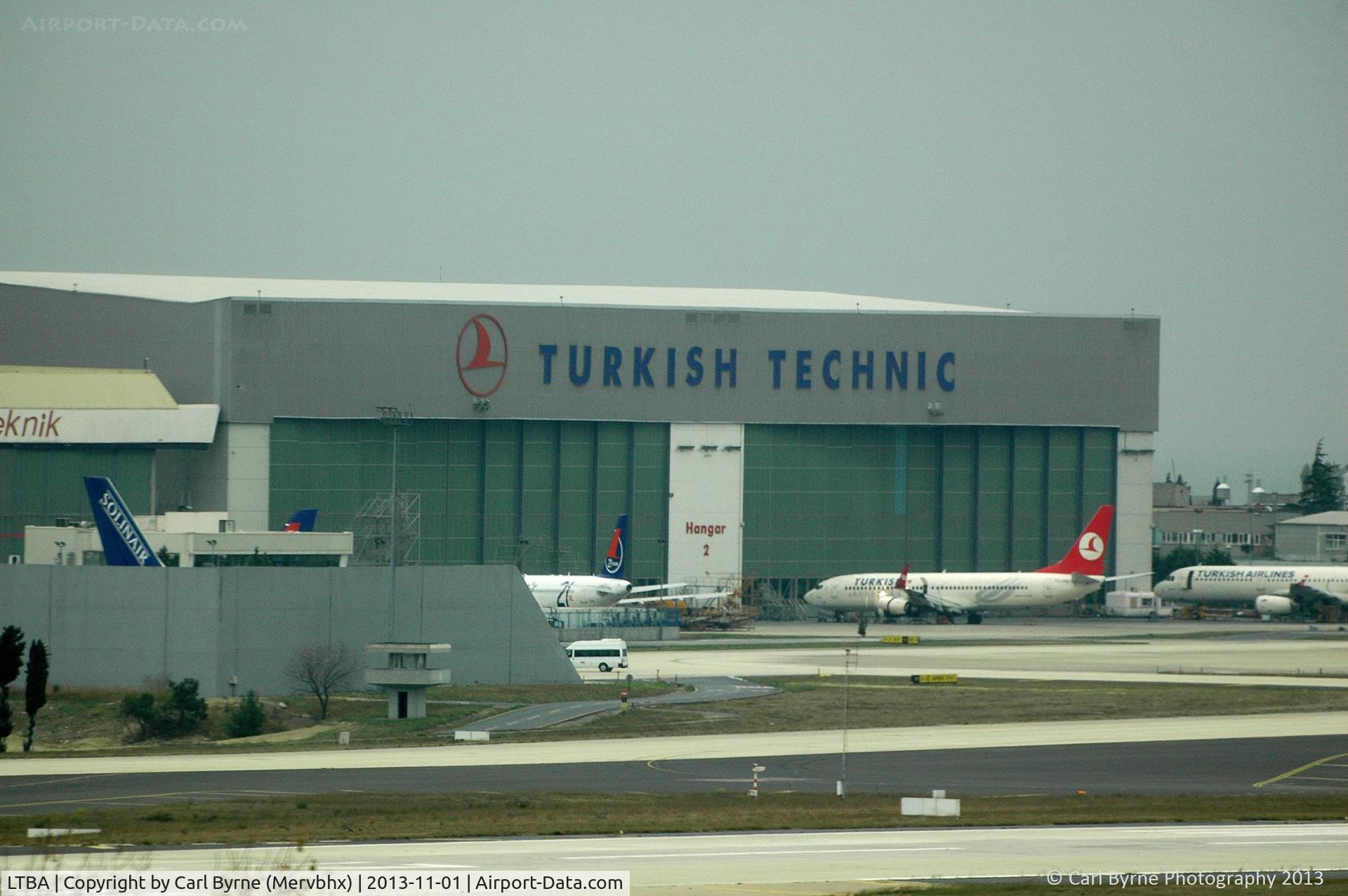 Istanbul Atatürk International Airport, Istanbul Turkey (LTBA) - Taken through glass from the Radisson Blu hotel.
