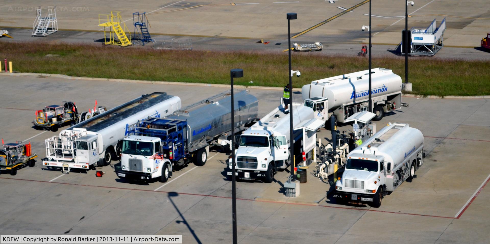 Dallas/fort Worth International Airport (DFW) - Fuel trucks at DFW