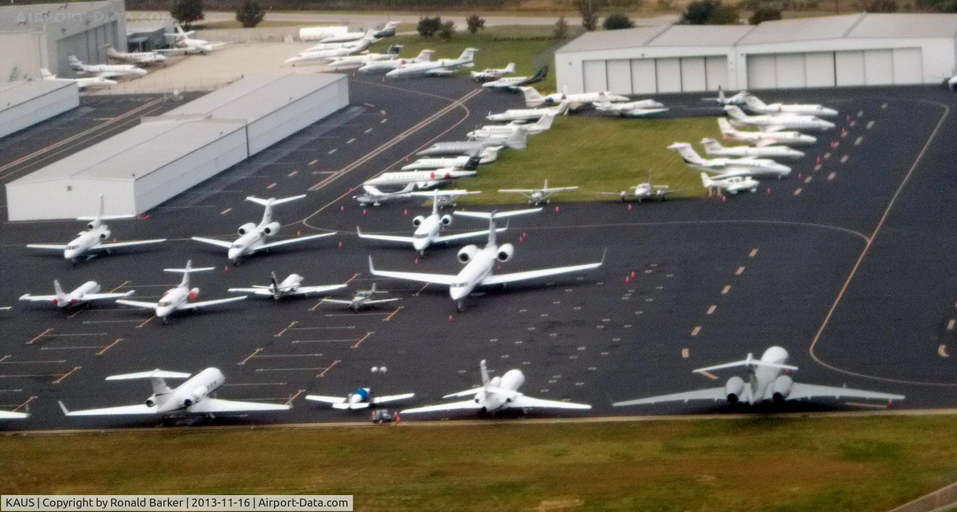 Austin-bergstrom International Airport (AUS) - Looking at some of the general aviation that flew into Austin for the week of Formula One Racing