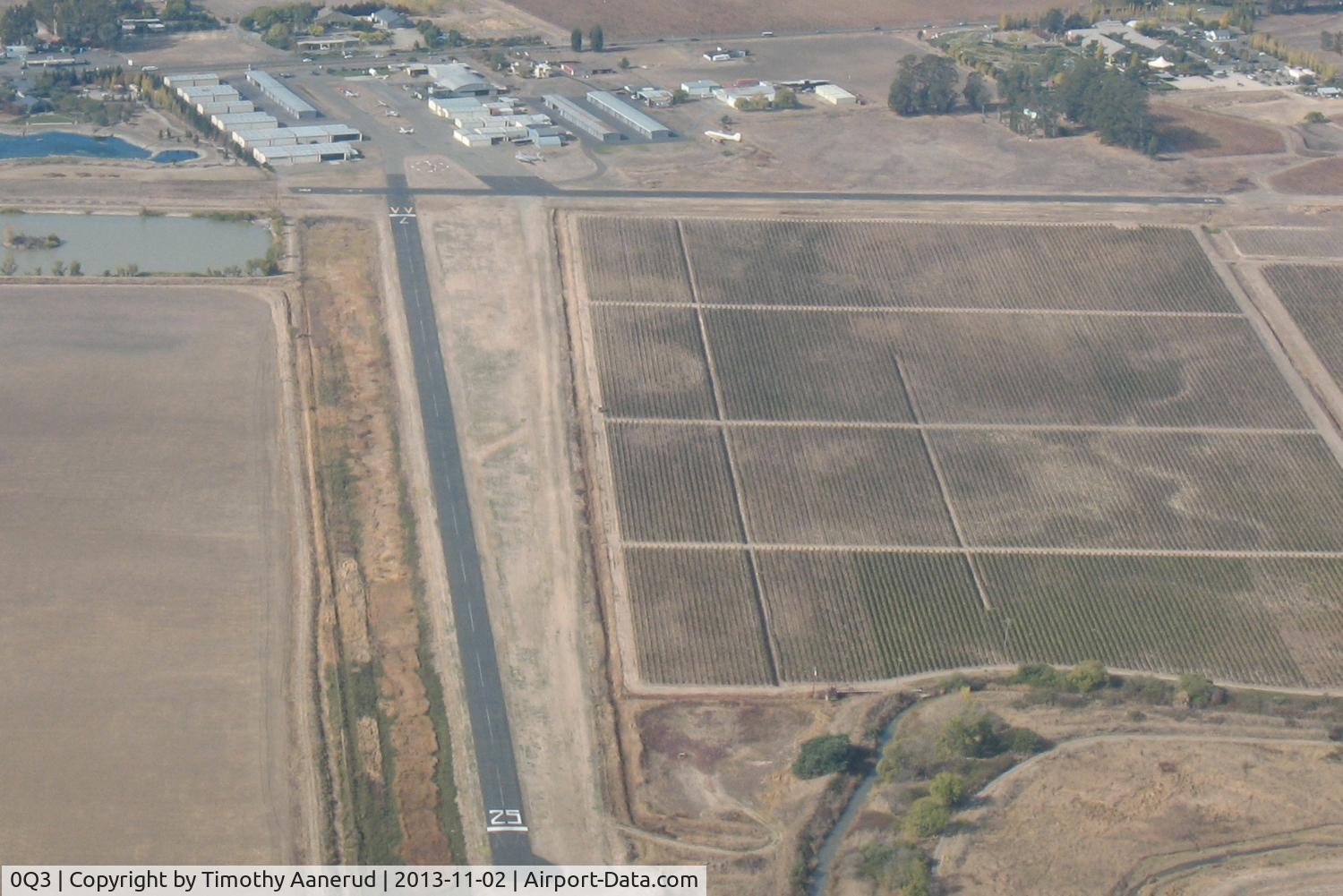 Sonoma Valley Airport (0Q3) - Somoma Valley Airport,  flying past to the north west.