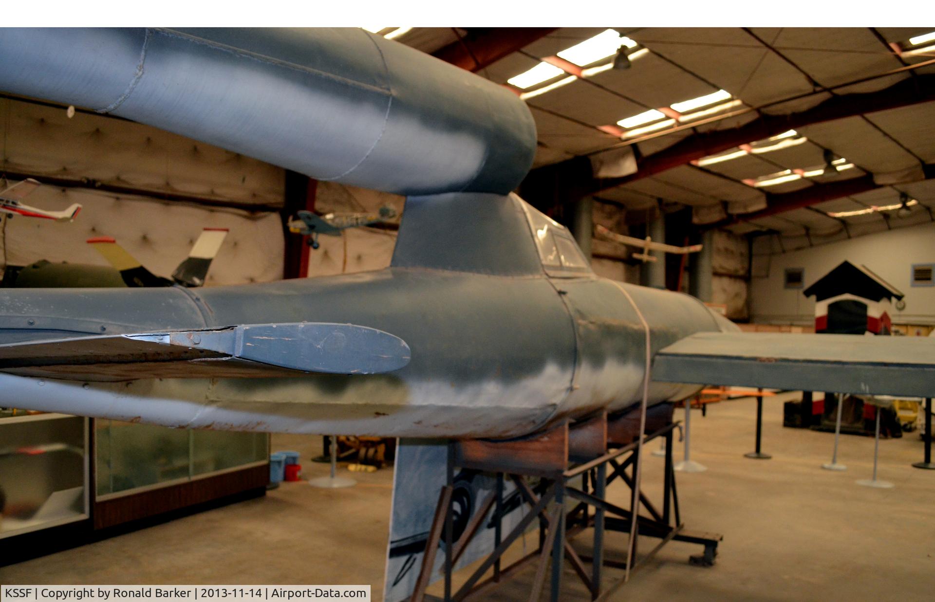 Stinson Municipal Airport (SSF) - Mock up of Fieseler Fi 103R at the Texas Air Museum