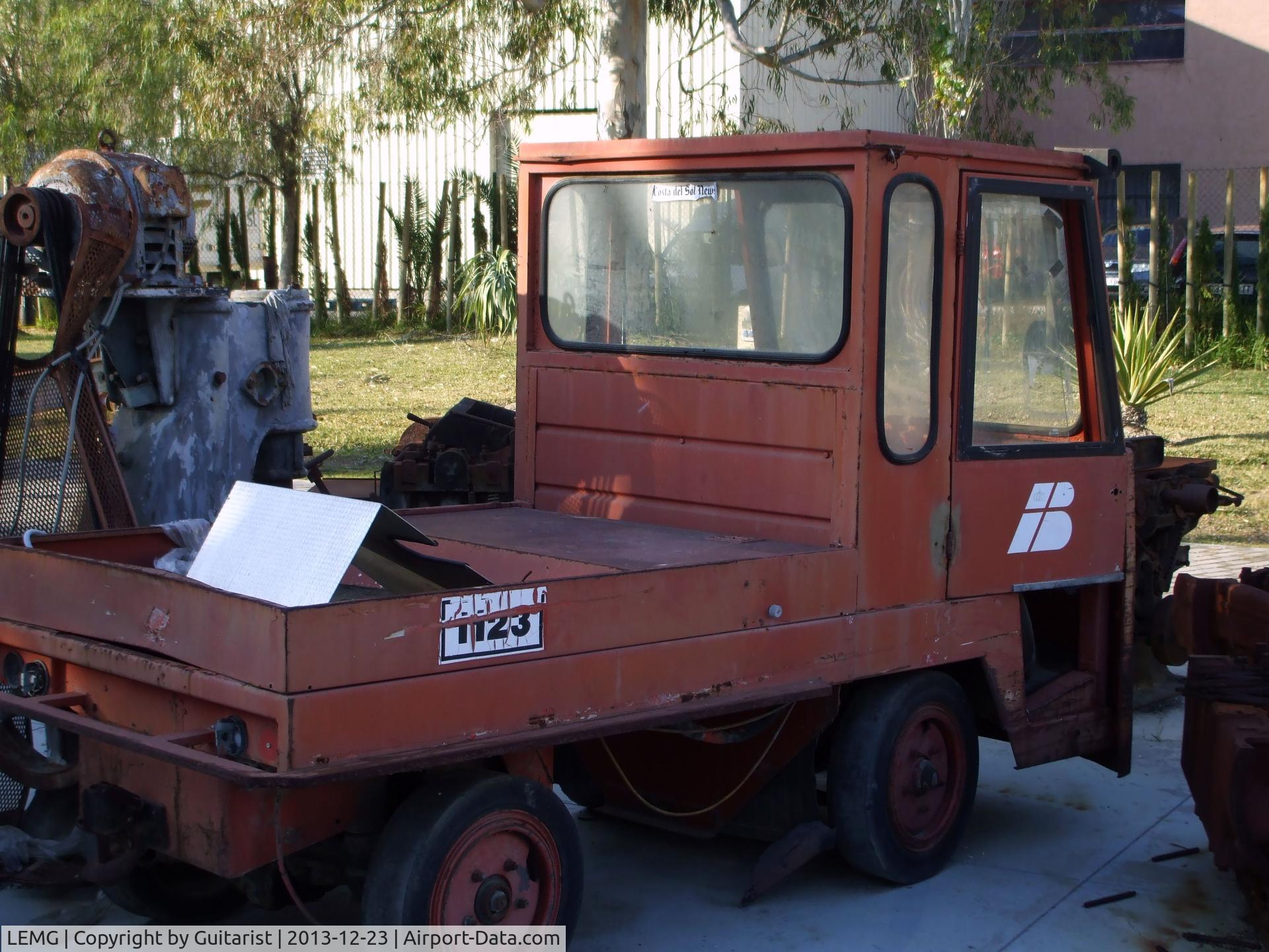 Málaga Airport, Málaga Spain (LEMG) - I bet this saw some action in it's day. At the Malaga Aviation Museum