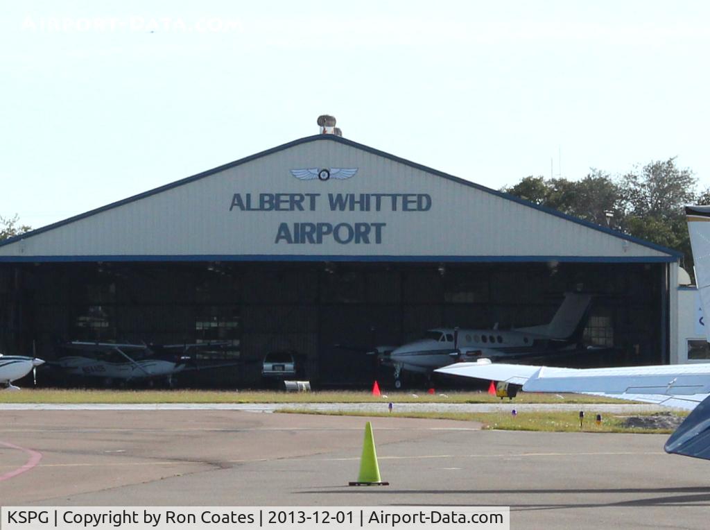 Albert Whitted Airport (SPG) - Albert Whitted main hanger in St Petersburg, Florida
