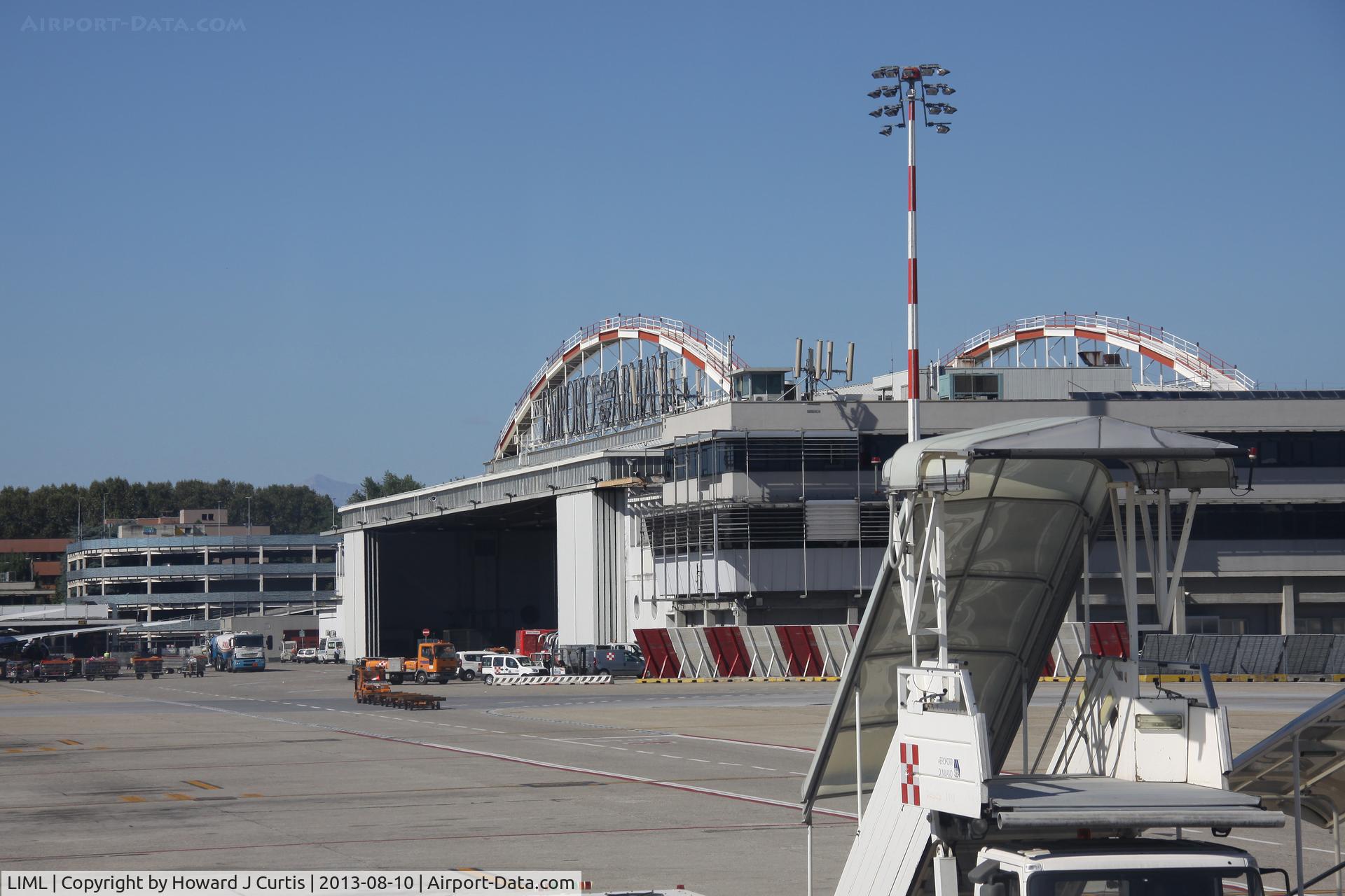 Linate Airport, Milan Italy (LIML) - Airport architecture, Milan Linate.
