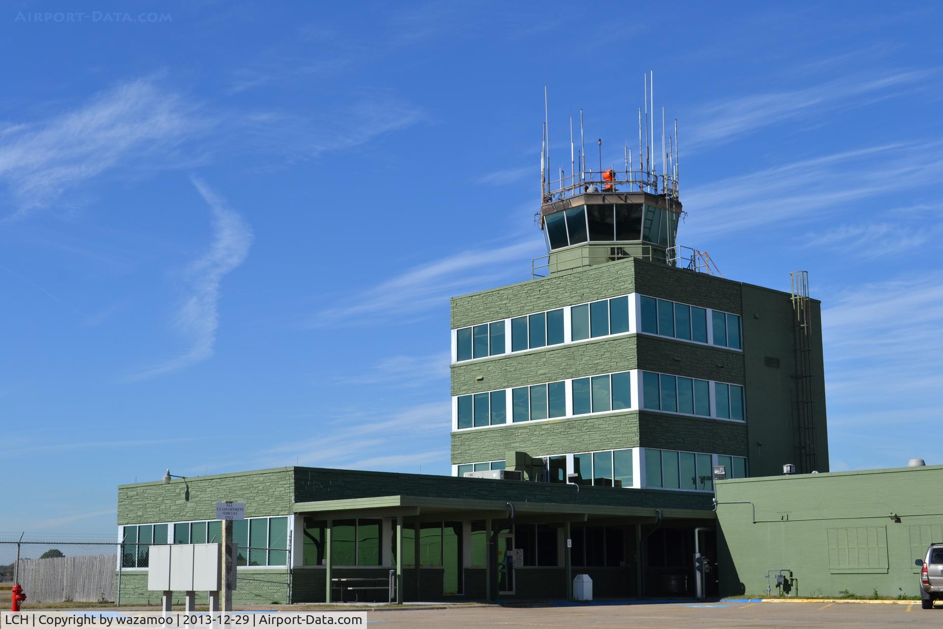 Lake Charles Regional Airport (LCH) - Lake Charles Regional Airport Control Tower