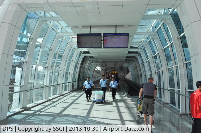 Ngurah Rai Airport (Bali International Airport), Denpasar, Bali (ICAO code also given as WRRR) Indonesia (DPS) - Bali / Ngurah Rai International Airport, New Terminal building (starting operation in October 2013)