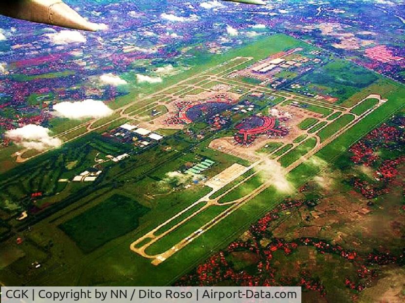 Soekarno-Hatta International Airport, Cengkareng, Banten (near Jakarta) Indonesia (CGK) - Soekarno-Hatta International Airport, Jakarta - Terminal 1 & Terminal 2 (Started operation in 1984)