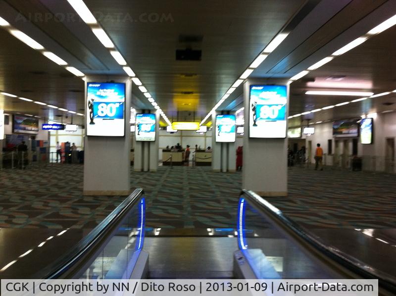 Soekarno-Hatta International Airport, Cengkareng, Banten (near Jakarta) Indonesia (CGK) - Soekarno-Hatta International Airport, Jakarta - Terminal 1 & Terminal 2 (Started operation in 1984)