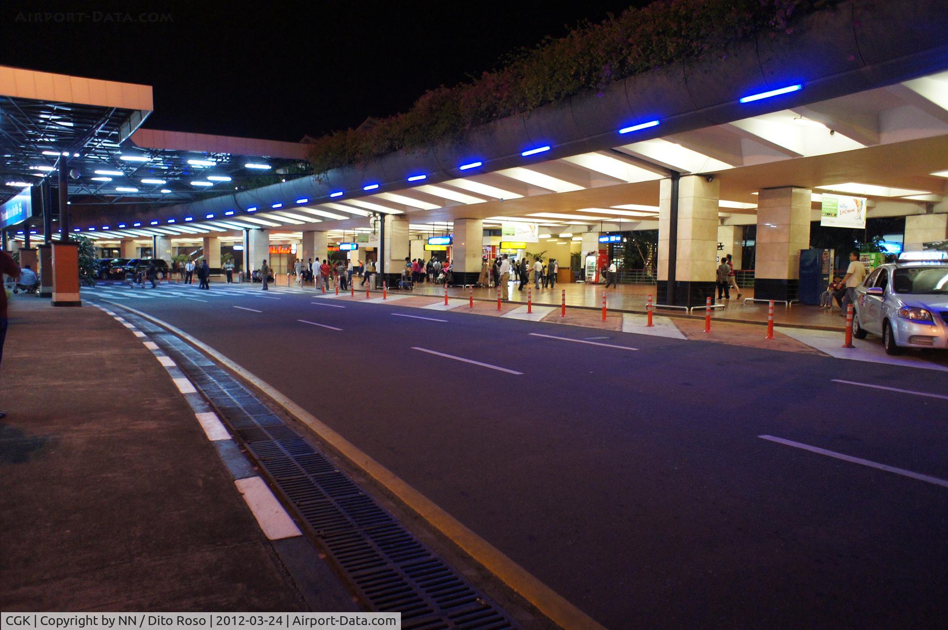 Soekarno-Hatta International Airport, Cengkareng, Banten (near Jakarta) Indonesia (CGK) - Soekarno-Hatta International Airport, Jakarta - Terminal 1 & Terminal 2 (Started operation in 1984)