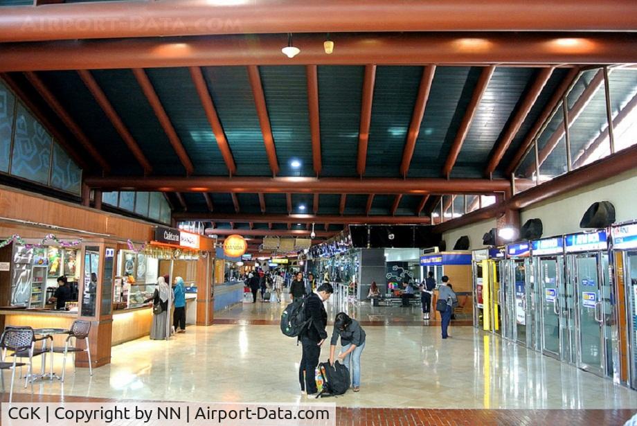 Soekarno-Hatta International Airport, Cengkareng, Banten (near Jakarta) Indonesia (CGK) - Soekarno-Hatta International Airport, Jakarta - Terminal 1 & Terminal 2 (started operations in 1984)