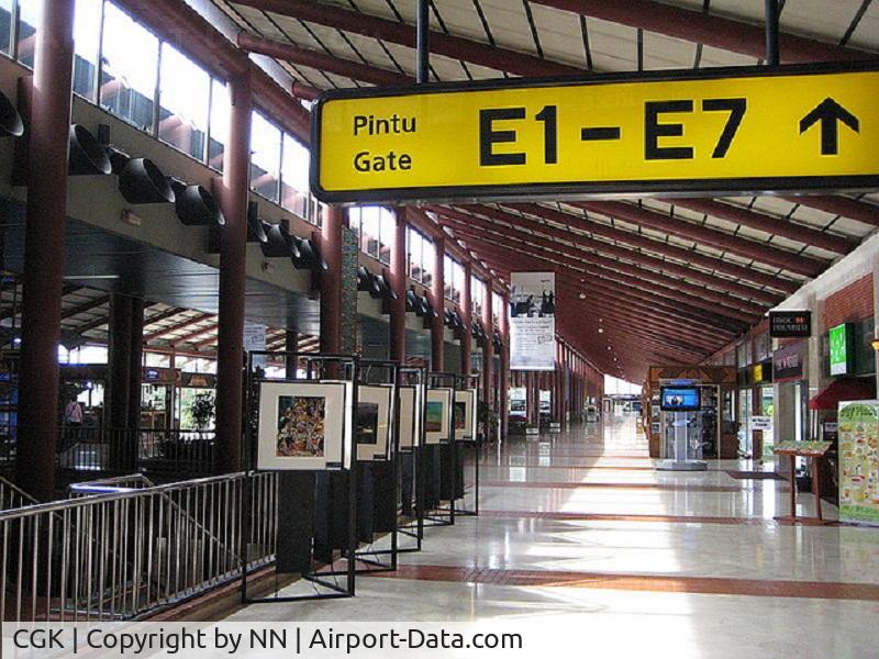 Soekarno-Hatta International Airport, Cengkareng, Banten (near Jakarta) Indonesia (CGK) - Soekarno-Hatta International Airport, Jakarta - Terminal 1 & Terminal 2 (started operations in 1984)