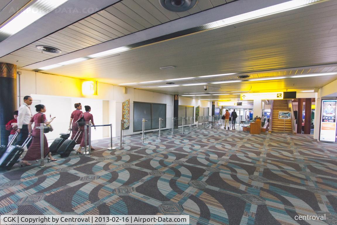 Soekarno-Hatta International Airport, Cengkareng, Banten (near Jakarta) Indonesia (CGK) - Soekarno-Hatta International Airport, Jakarta - Terminal 1 & Terminal 2 (started operations in 1984)