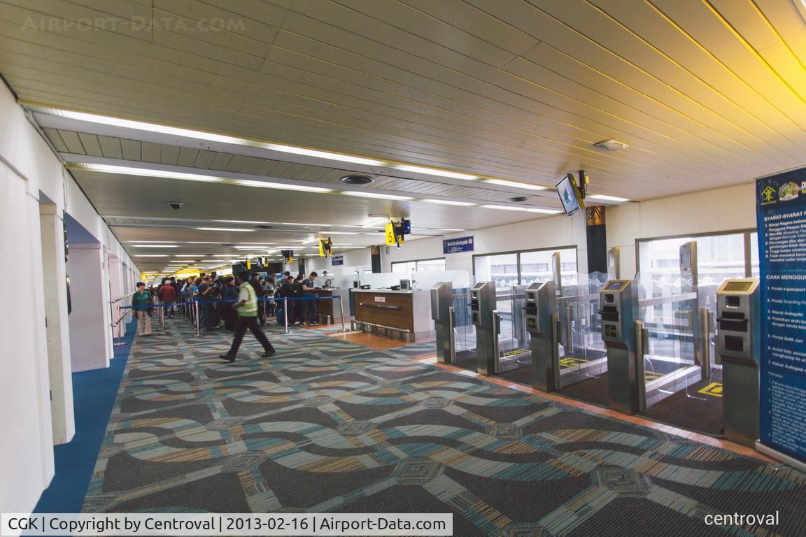 Soekarno-Hatta International Airport, Cengkareng, Banten (near Jakarta) Indonesia (CGK) - Soekarno-Hatta International Airport, Jakarta - Terminal 1 & Terminal 2 (started operations in 1984)