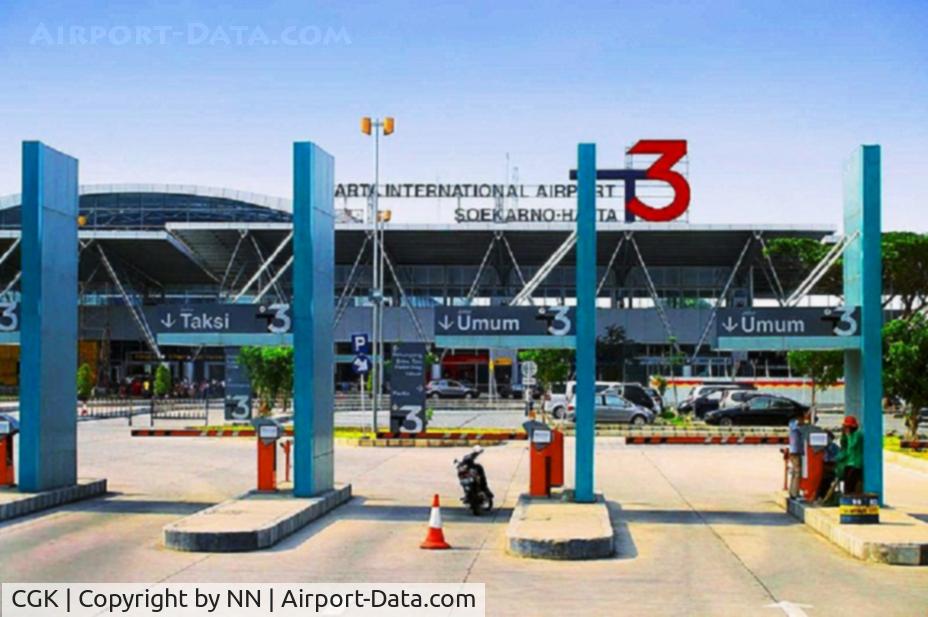 Soekarno-Hatta International Airport, Cengkareng, Banten (near Jakarta) Indonesia (CGK) - Soekarno-Hatta International Airport, Jakarta - Terminal 3 (Used as temporary LCCT. Recently, the extension works is under-construction. The new terminal-3 will be opened in early 2015)