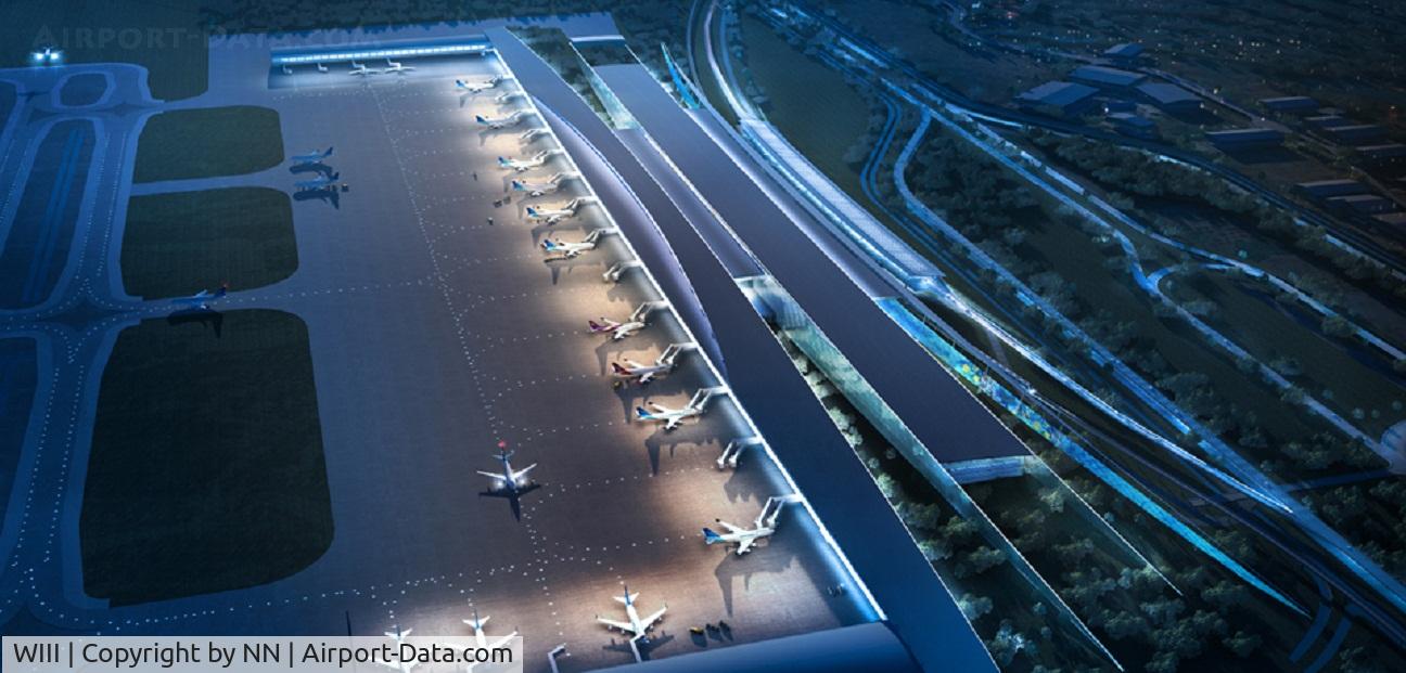 Soekarno-Hatta International Airport, Cengkareng, Banten (near Jakarta) Indonesia (WIII) - Soekarno-Hatta International Airport, Jakarta - T3 expansion (scheduled to opened in 2015)