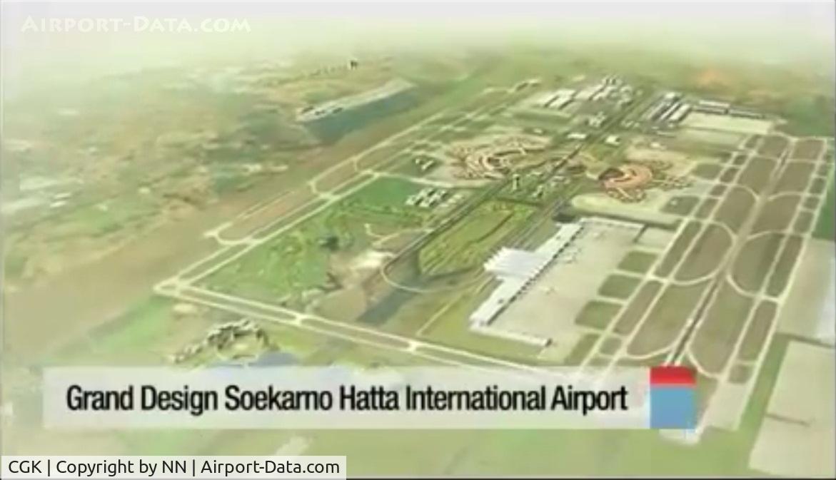 Soekarno-Hatta International Airport, Cengkareng, Banten (near Jakarta) Indonesia (CGK) - The Grand design of Soekarno-Hatta International Airport, Jakarta - (will be completed in 2020)