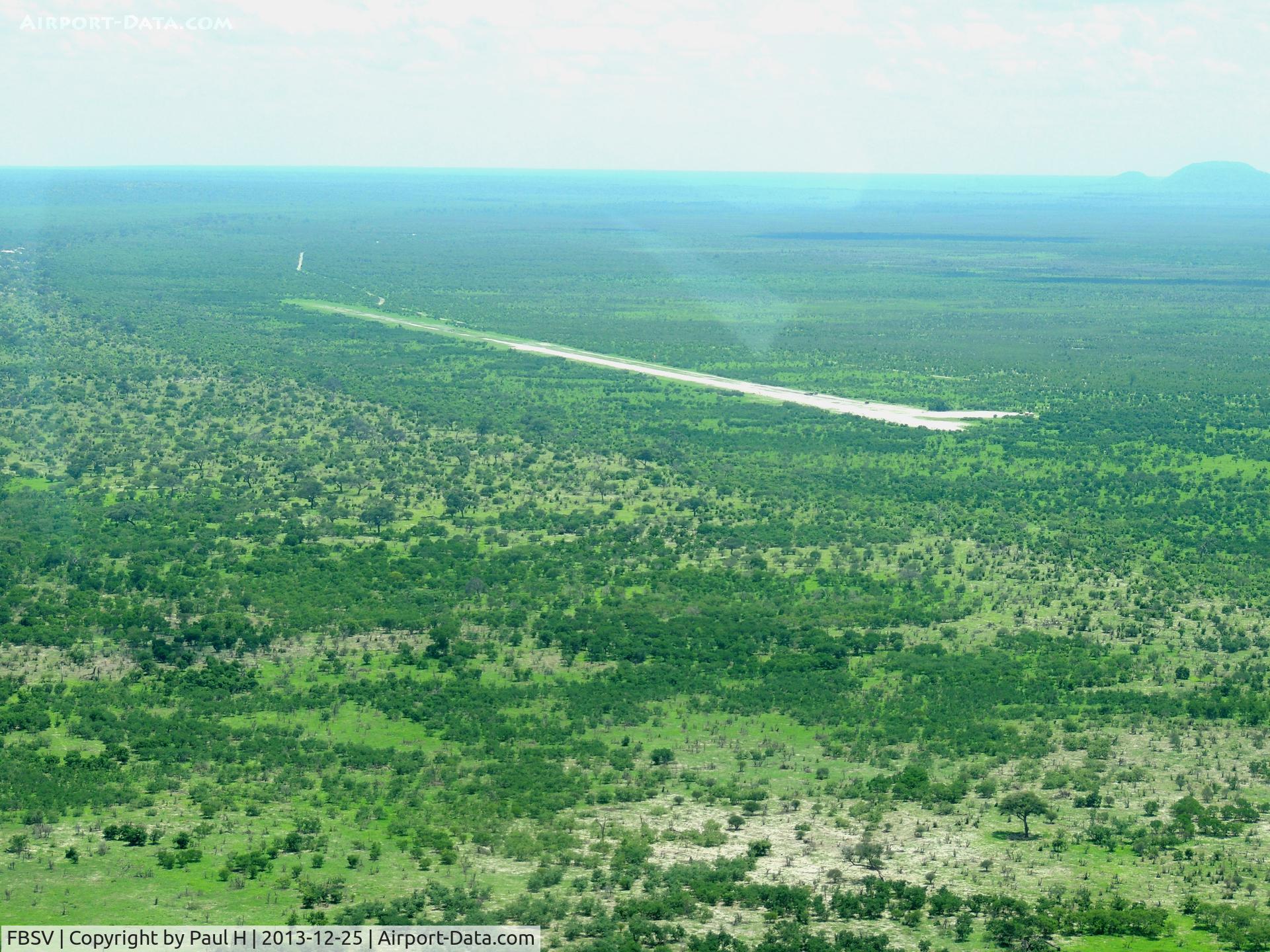 Savuti Airport, Savuti Botswana (FBSV) - Landing in a Cessna 208B at Savuti Airstrip