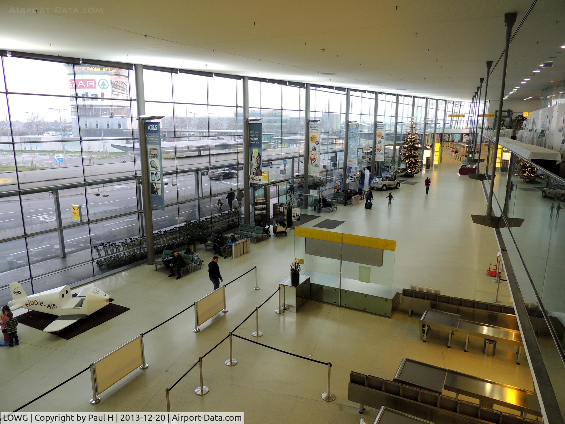 Graz Airport, Graz Austria (LOWG) - Entrance hall of LOWG