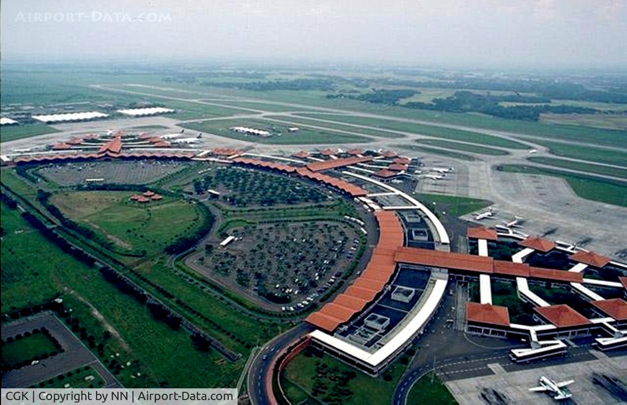 Soekarno-Hatta International Airport, Cengkareng, Banten (near Jakarta) Indonesia (CGK) - SOEKARNO-HATTA International Airport Jakarta, Terminal-1 ( Domestic Terminal )
