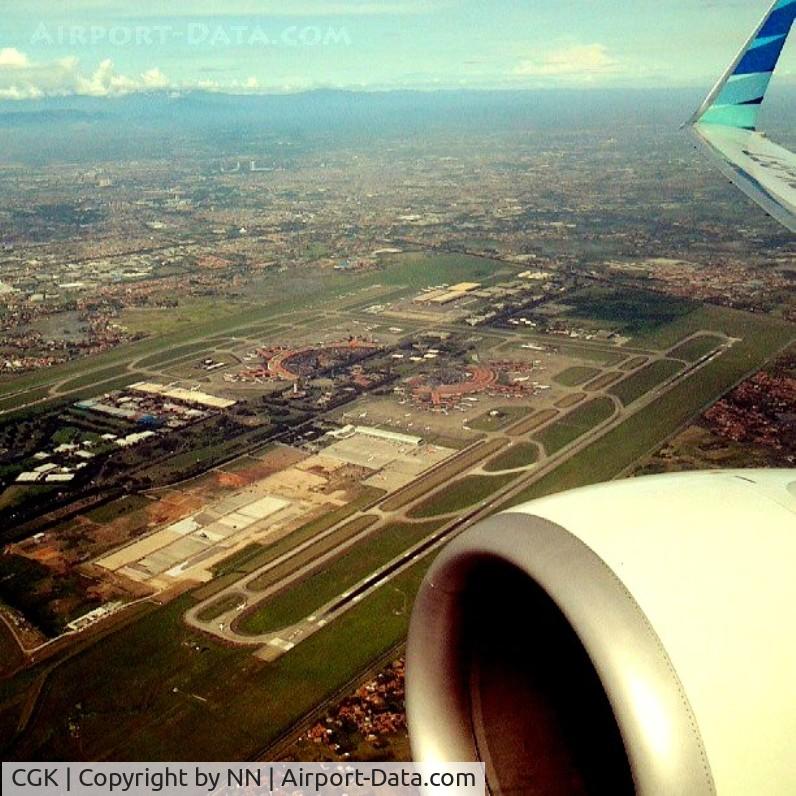 Soekarno-Hatta International Airport, Cengkareng, Banten (near Jakarta) Indonesia (CGK) - SOEKARNO-HATTA International Airport Jakarta, aerial view
