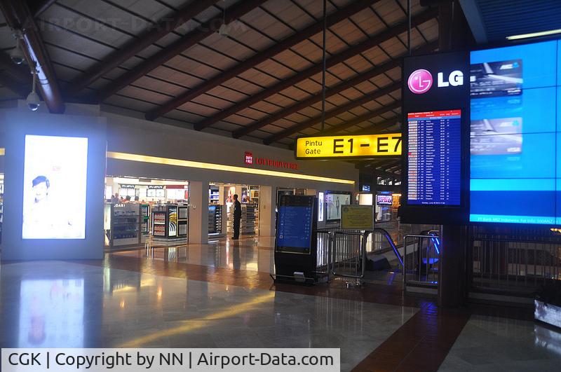 Soekarno-Hatta International Airport, Cengkareng, Banten (near Jakarta) Indonesia (CGK) - Terminal 2 SOEKARNO-HATTA International Airport, Jakarta.