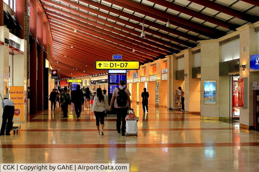 Soekarno-Hatta International Airport, Cengkareng, Banten (near Jakarta) Indonesia (CGK) - Welcome to Terminal 2 SOEKARNO-HATTA International Airport Jakarta.