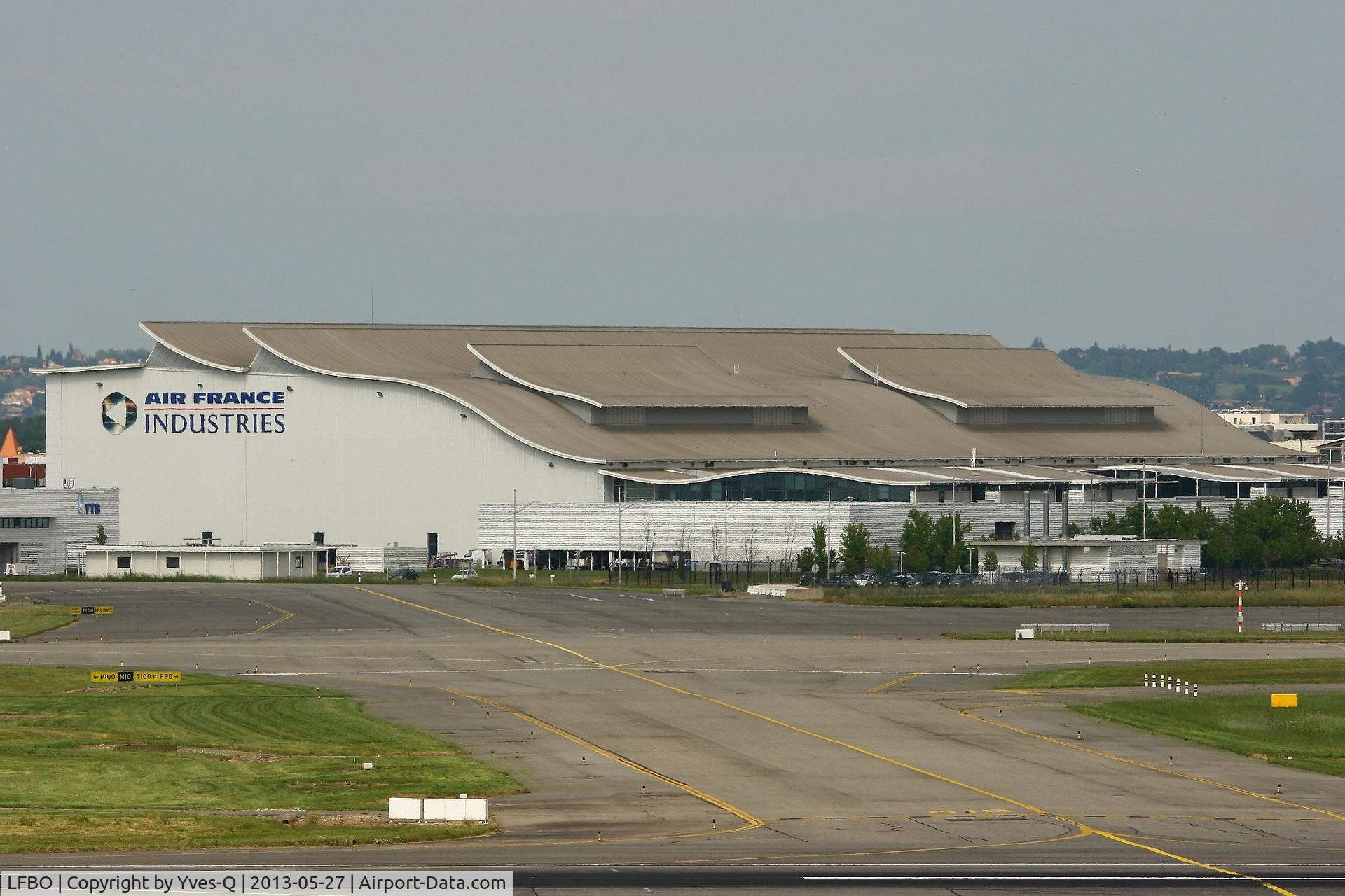 Toulouse Airport, Blagnac Airport France (LFBO) - Air France Industries Workshops, Toulouse-Blagnac Airport (LFBO-TLS)