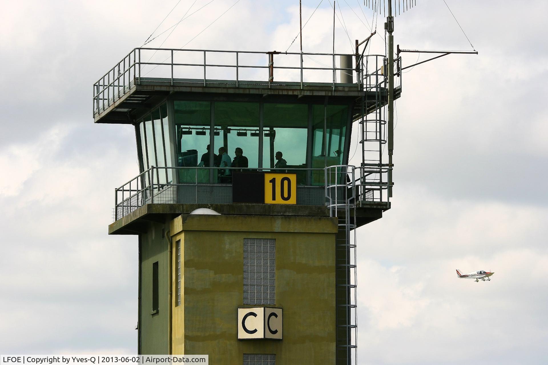 Evreux Fauville Airport, Evreux France (LFOE) - Control Tower, Evreux-Fauville Air Base 105 (LFOE)