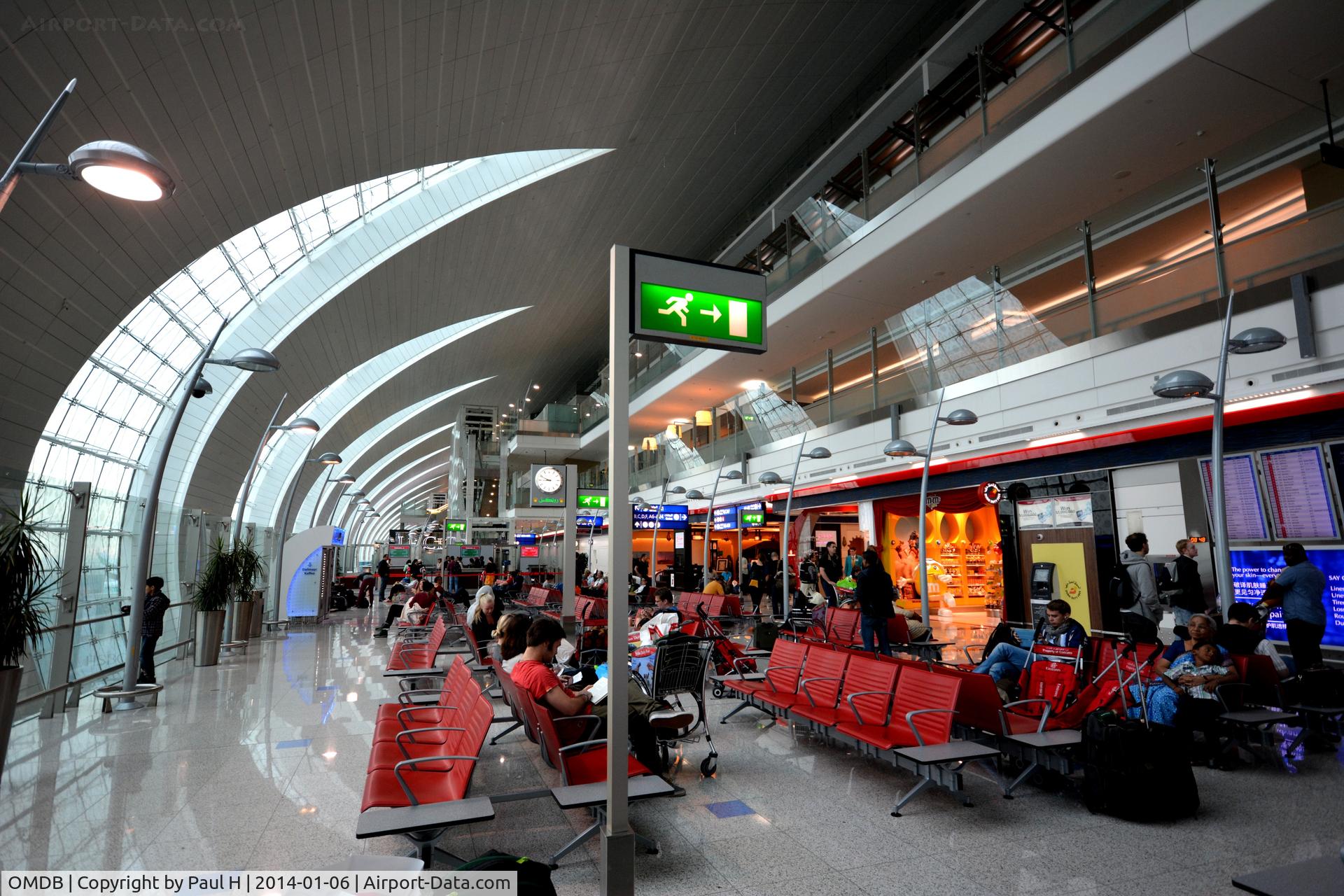 Dubai International Airport, Dubai United Arab Emirates (OMDB) - Boarding Gate, DXB