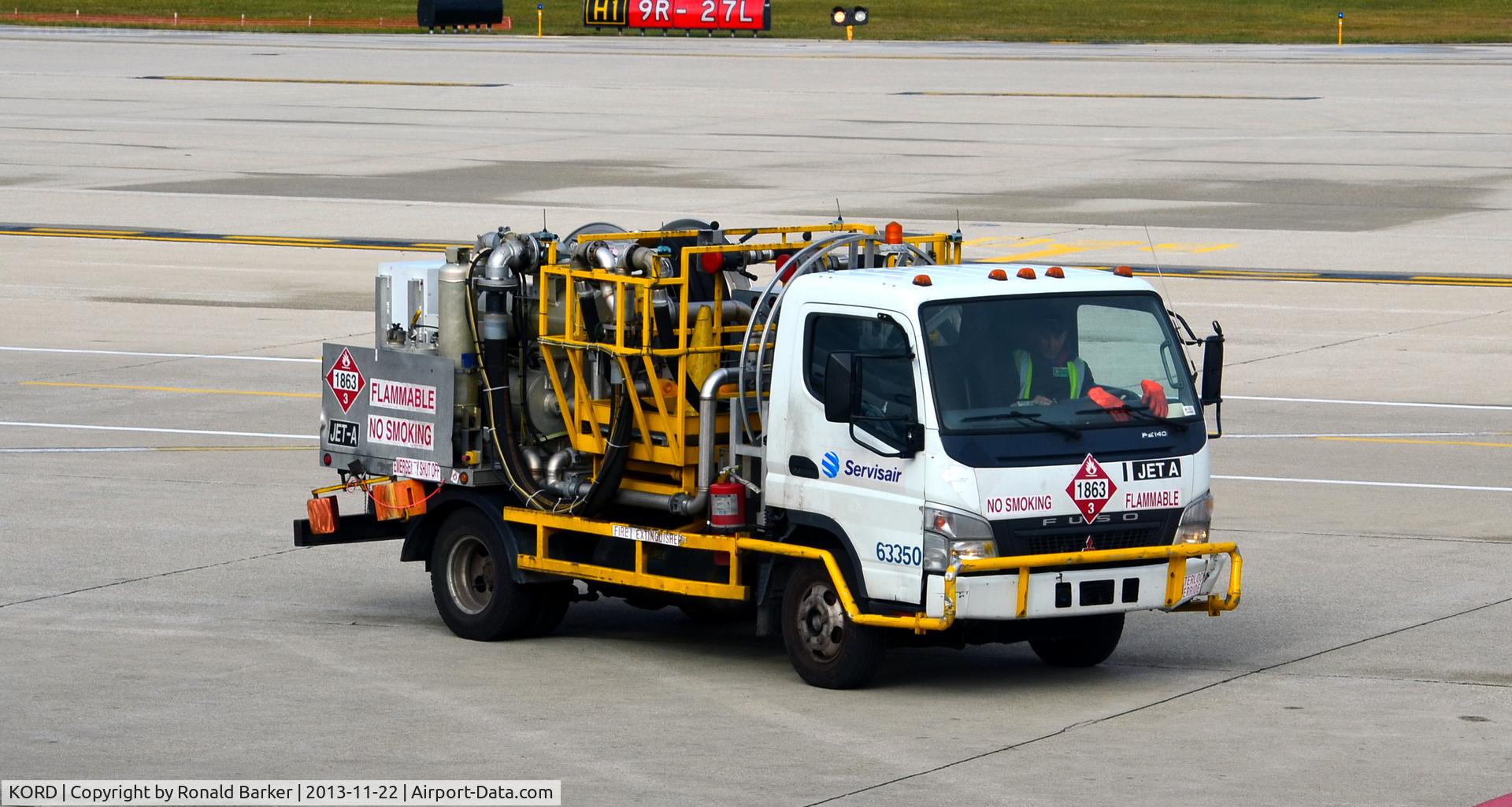 Chicago O'hare International Airport (ORD) - Fuel truck 63350 with Jet A O'Hare