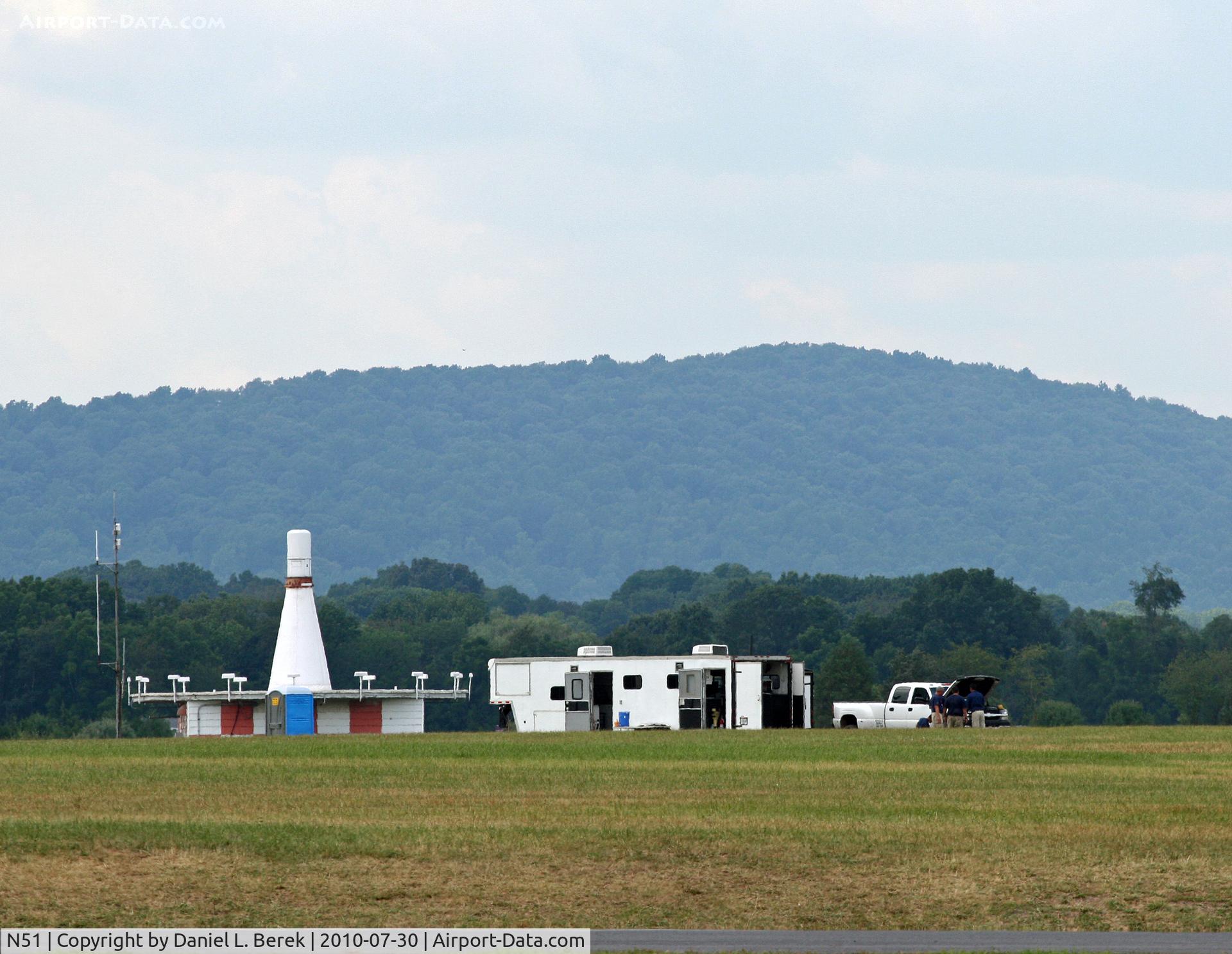 Solberg-hunterdon Airport (N51) - Solberg Airport is also the home to a mooring station for airships.  The facility is located in the middle of the field, far from the terminal and aprons.