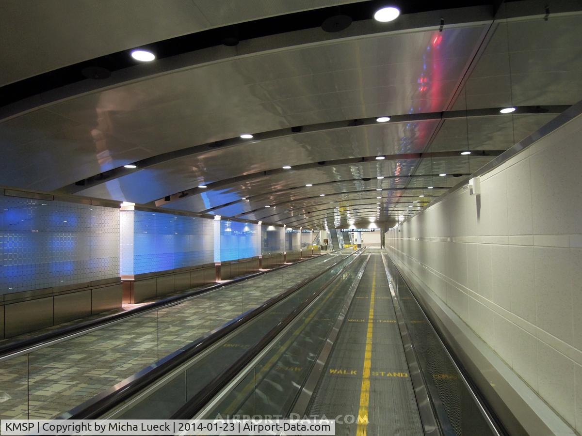 Minneapolis-st Paul Intl/wold-chamberlain Airport (MSP) - Connection to the B gates