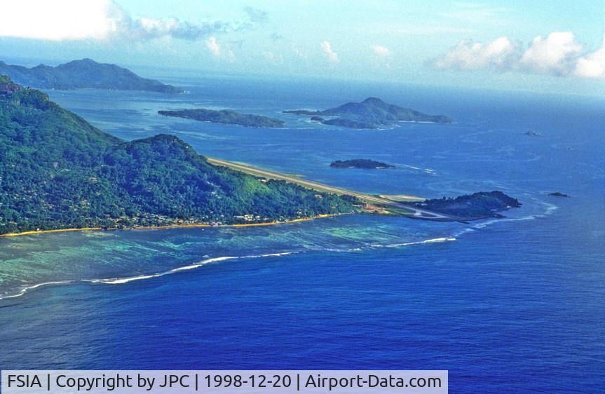 Seychelles International Airport, Mahe Island Seychelles (FSIA) - Seychelles International, end of runway