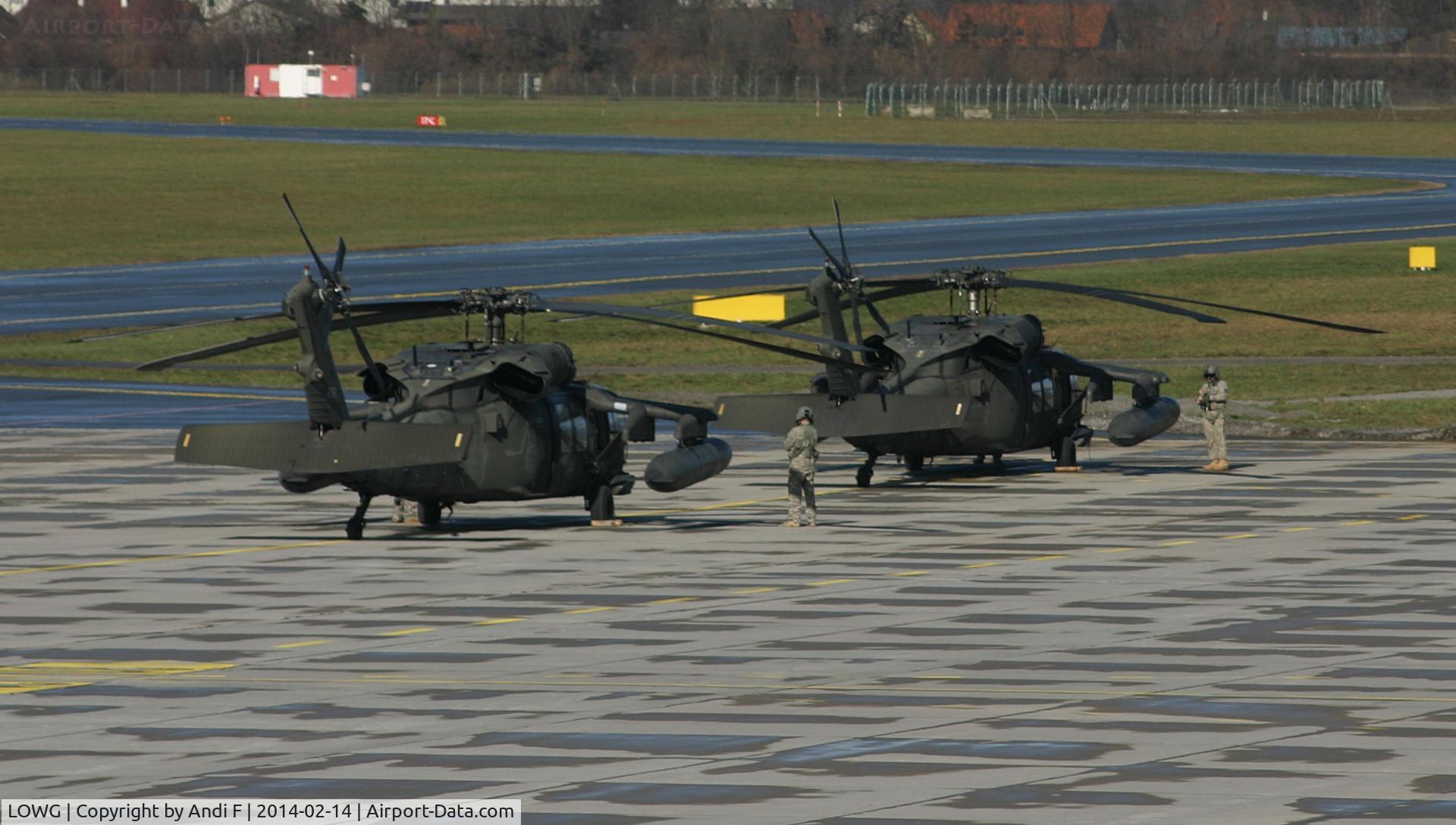 Graz Airport, Graz Austria (LOWG) - US Army  UH-60L Black Hawk