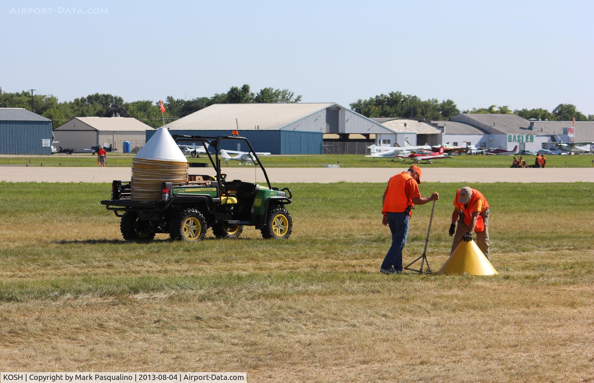 Wittman Regional Airport (OSH) - The Cone Men of Oshkosh