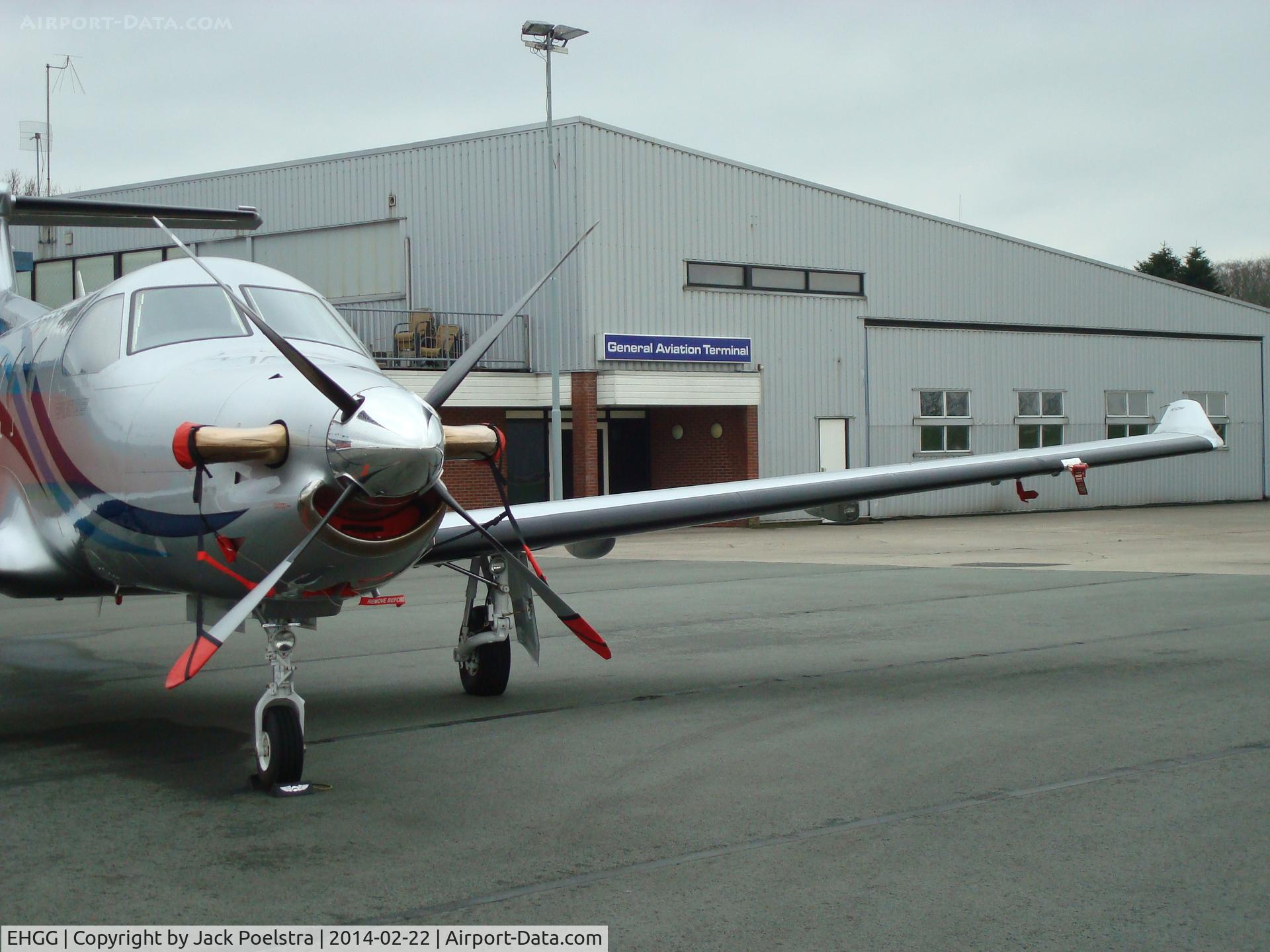 Groningen Airport Eelde, Eelde Netherlands (EHGG) - Terminal of ACE Ground,  General aviation handling at Groningen airport