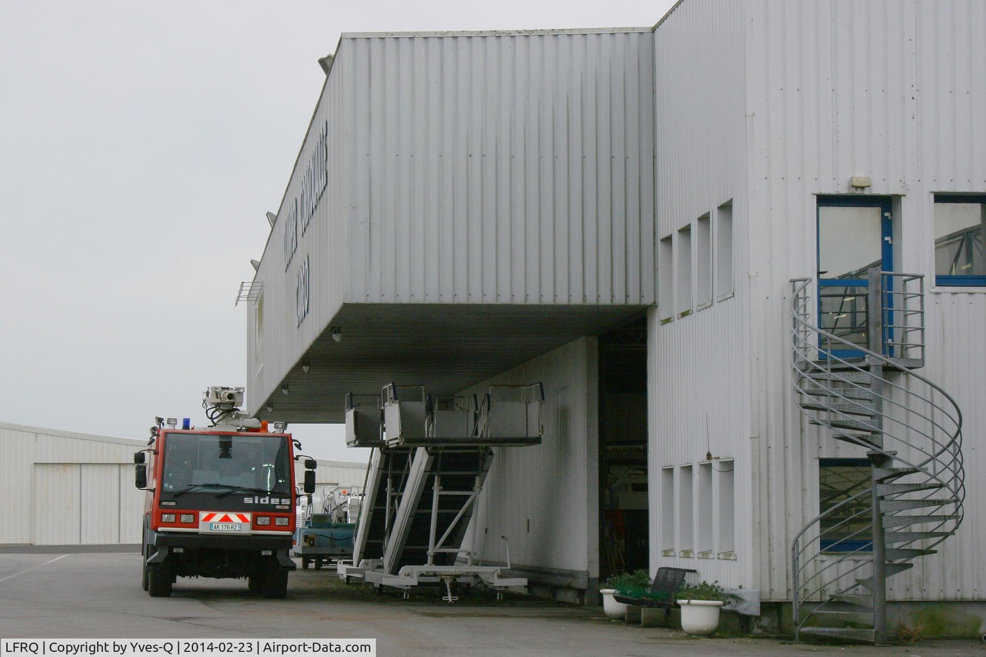 Quimper Pluguffan Airport, Quimper France (LFRQ) - Quimper-Cornouaille Airport (LFRQ-UIP)