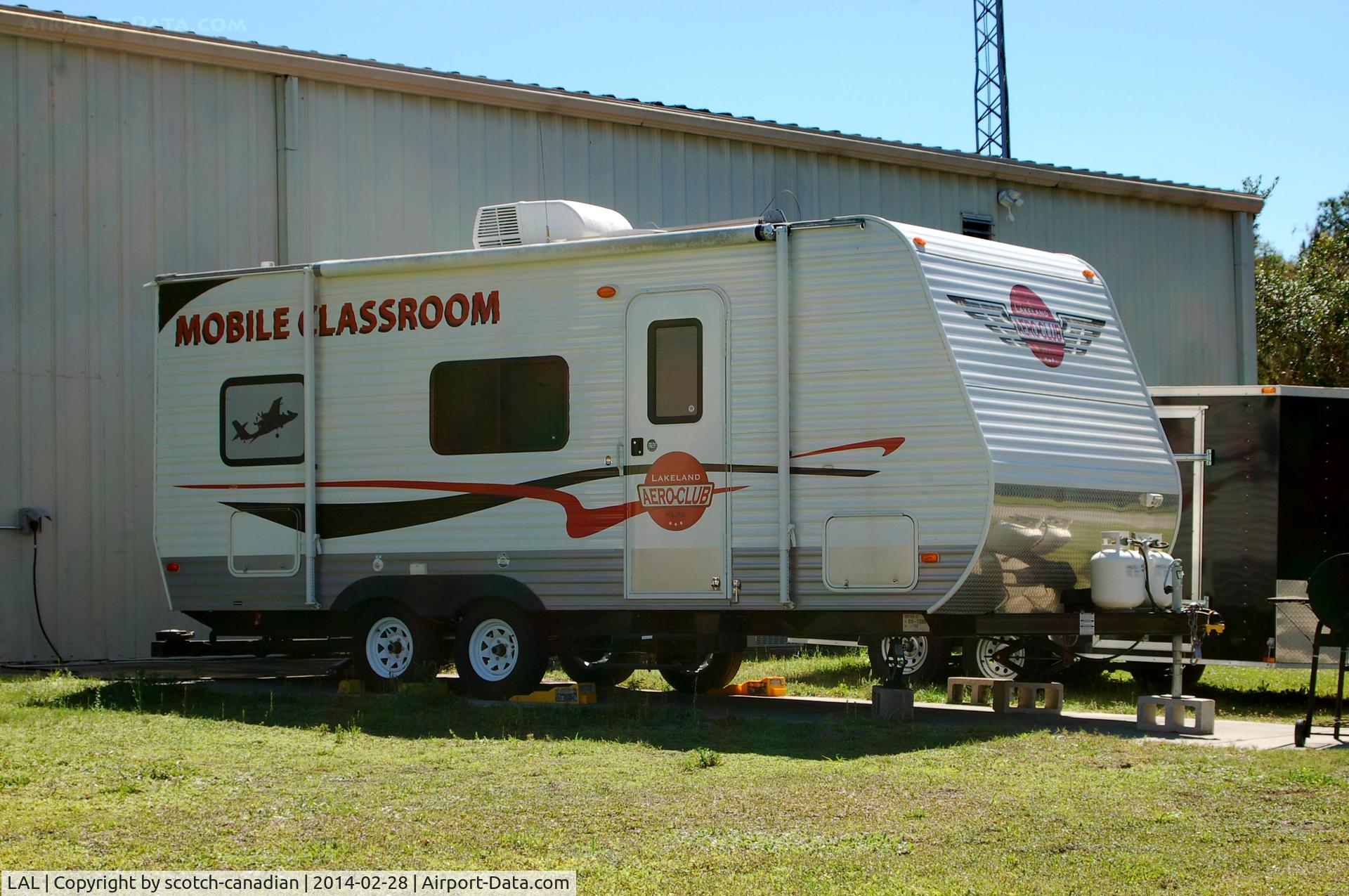 Lakeland Linder Regional Airport (LAL) - Lakeland Aero-Club Mobile Classroom at Lakeland Linder Regional Airport, Lakeland, FL 