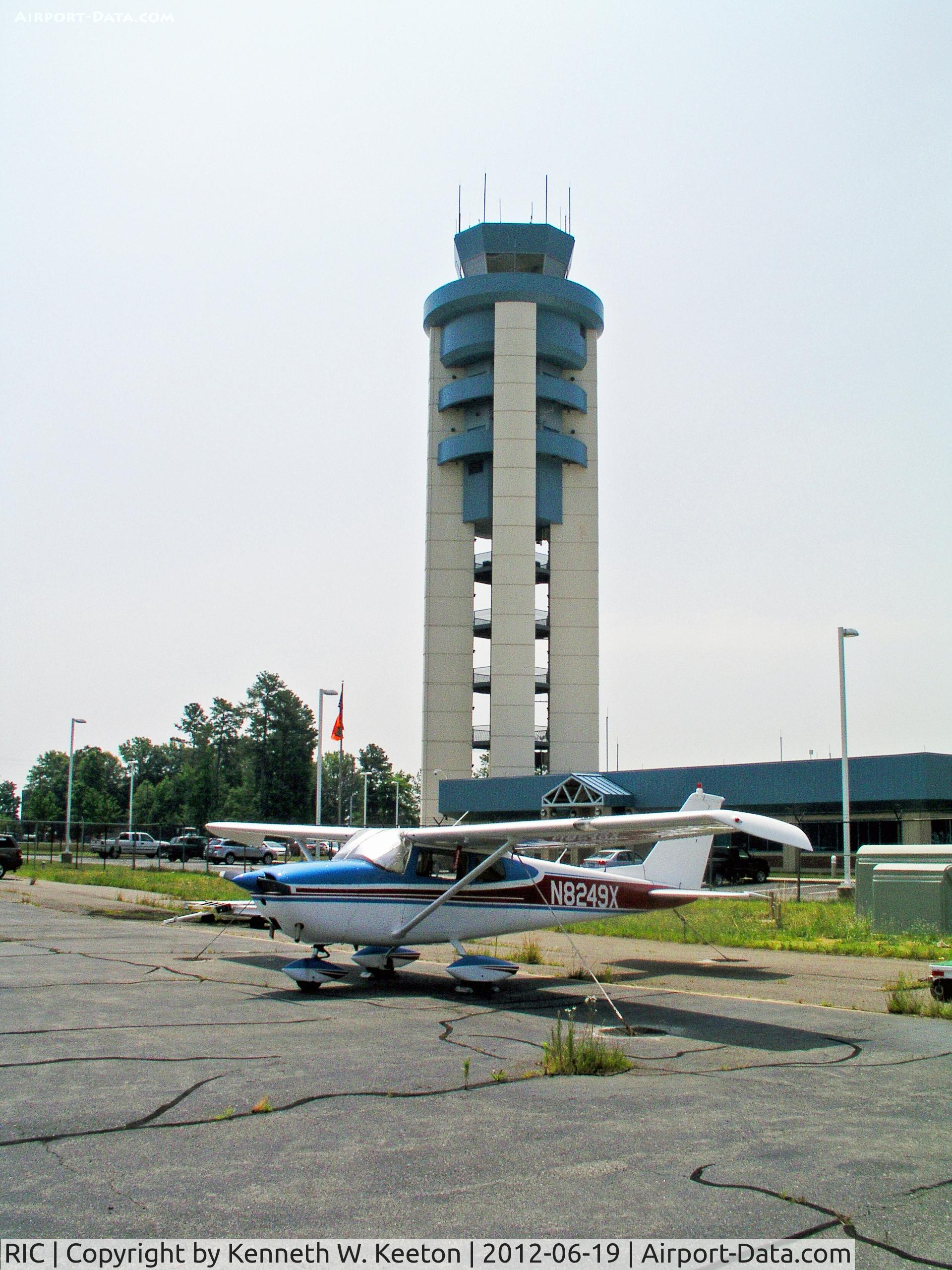 Richmond International Airport (RIC) - RIC Tower, Richmond, Virginia Photo by Kenneth W. Keeton 6-19-12