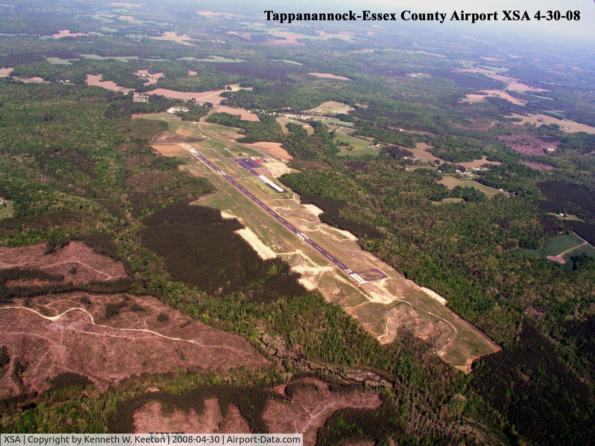 Tappahannock-essex County Airport (XSA) - Tappahannock-Essex County Airport XSA Virginia Photo by Kenneth W. Keeton 4-30-08.