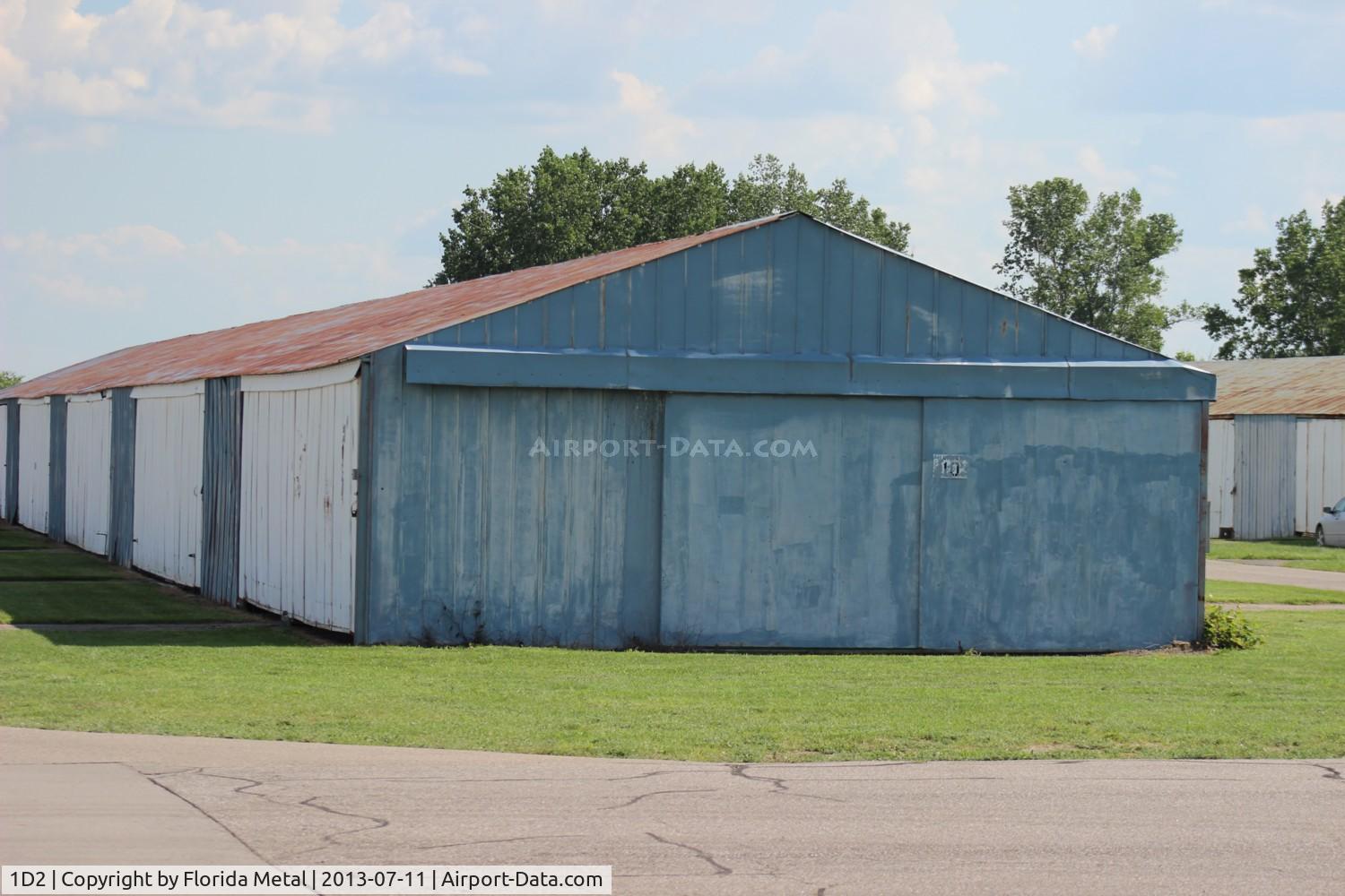 Canton-plymouth-mettetal Airport (1D2) - old hangars at Plymouth Mettetal Airport