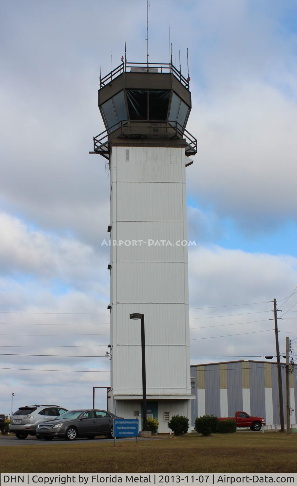 Dothan Regional Airport (DHN) - Control tower at Dothan AL