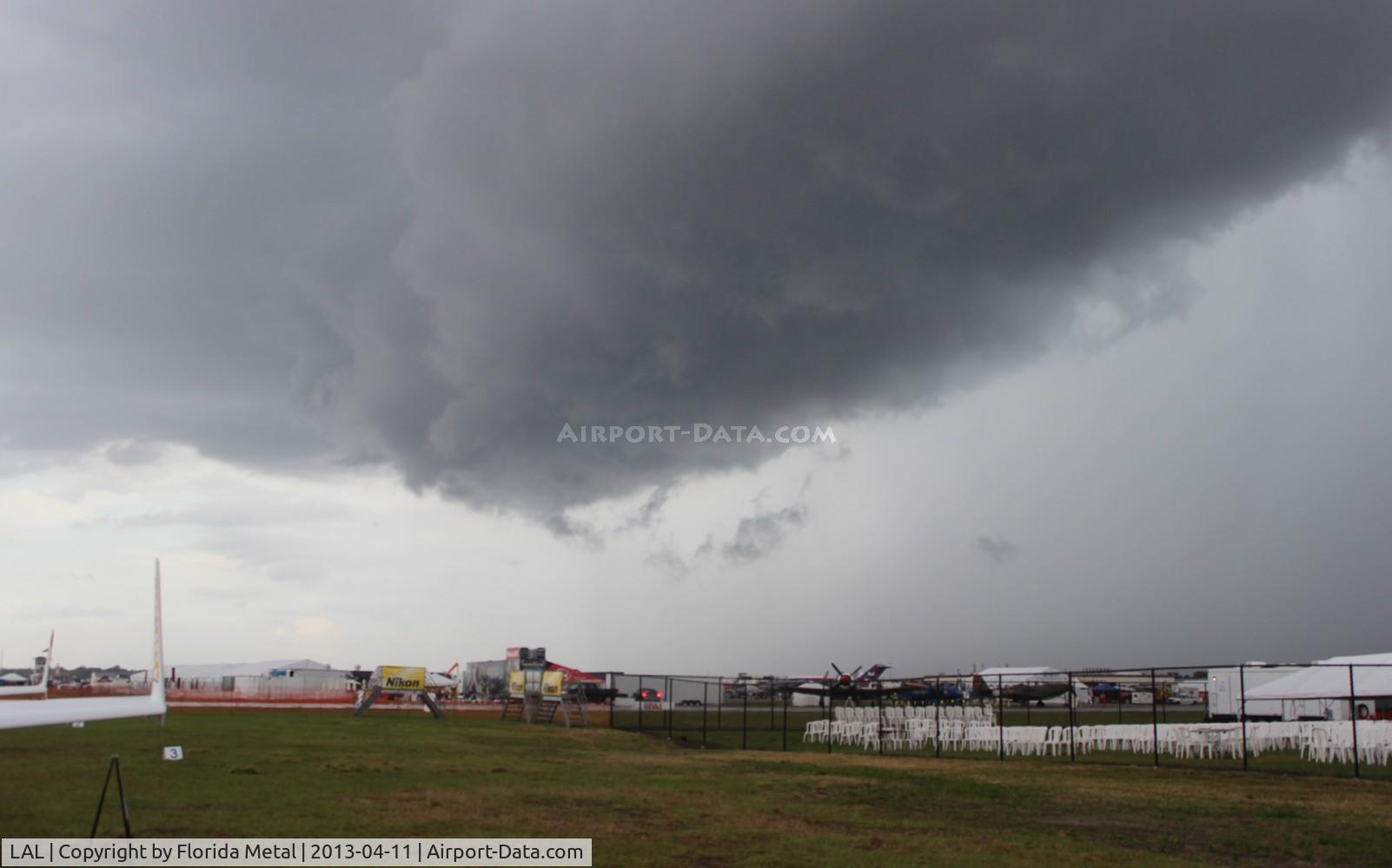 Lakeland Linder Regional Airport (LAL) - Thunderstorm at Sun N Fun