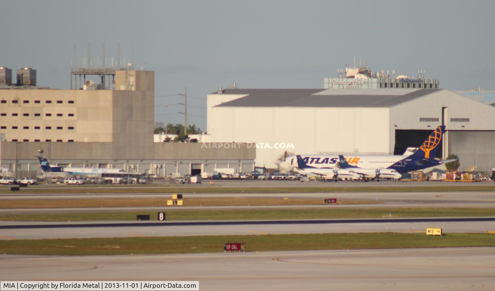 Miami International Airport (MIA) - Maintenance area and IBC parking