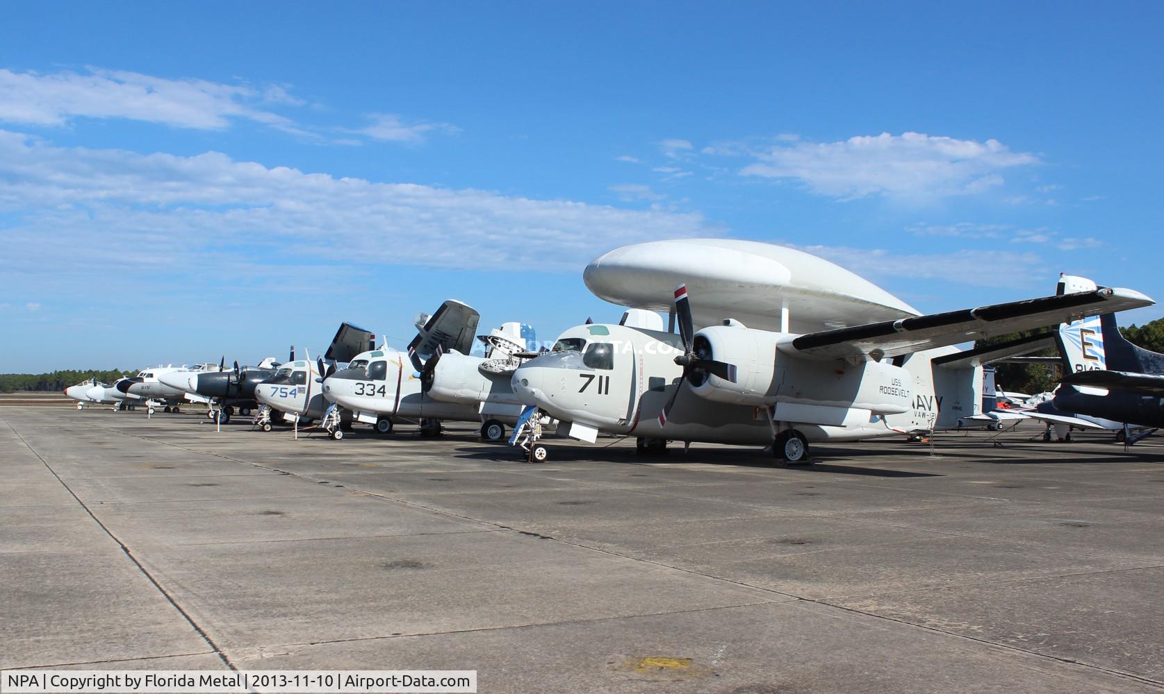 Pensacola Nas/forrest Sherman Field/ Airport (NPA) - Ramp for Naval Aviation Museum