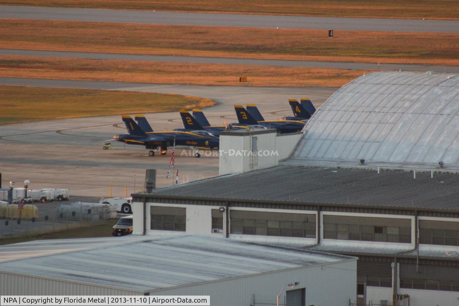 Pensacola Nas/forrest Sherman Field/ Airport (NPA) - Blue Angels parked on the ramp at Forest Sherman Field